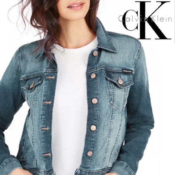 Calvin Klein Jeans Jackets & Blazers - Vintage Calvin Klein Trucker Jean Jacket